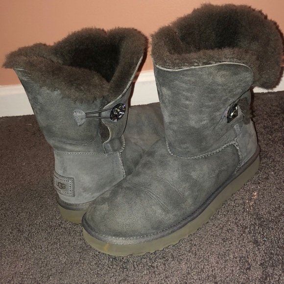 Uggs Women’s Bailey Button Bling Boots - Picture 2 of 7